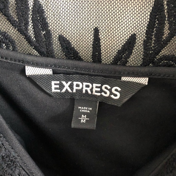 EUC Express Lace Mini Dress - Picture 4 of 4